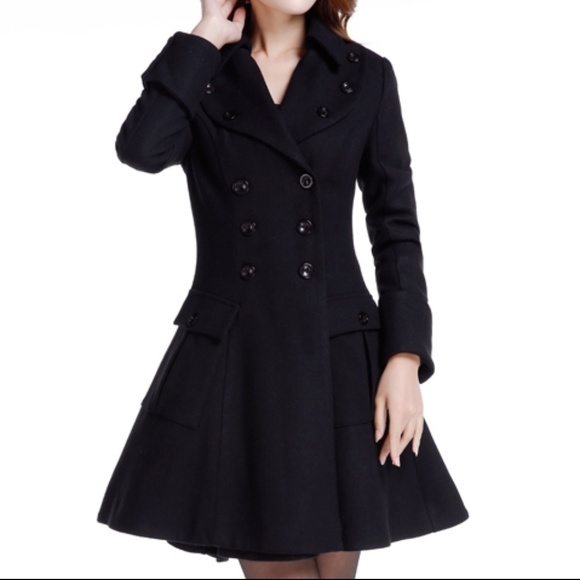 💝LAST ONE💖 Double Breasted Corset Lace Coat PLUS - Picture 2 of 9